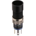 EAO Series 18 Push Button Switch 8mm Cutout SPST-NO Gold Contacts Panel Mount 18-137.035
