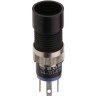 EAO Series 18 Push Button Switch 8mm Cutout SPST-NO Gold Contacts Panel Mount 18-137.035