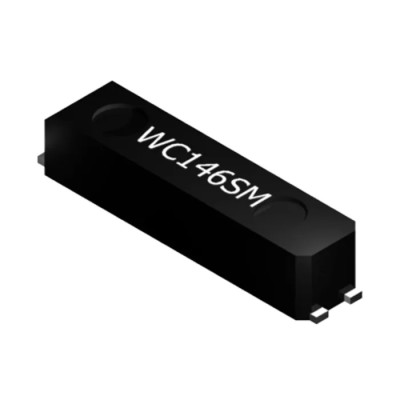 MMD WC146SMF-32.768KHZ-T 32.77kHz Crystal Unit, 20ppm, Tape & Reel, SMD, 12.5pF, 7x1.5x1.4mm