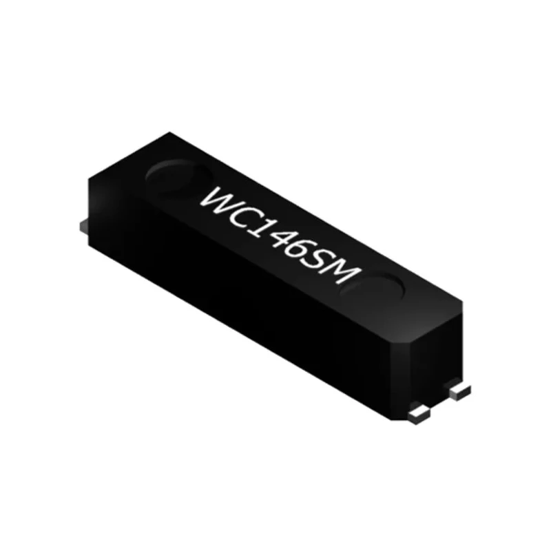 MMD WC146SMF-32.768KHZ-T 32.77kHz Crystal Unit, 20ppm, Tape & Reel, SMD, 12.5pF, 7x1.5x1.4mm