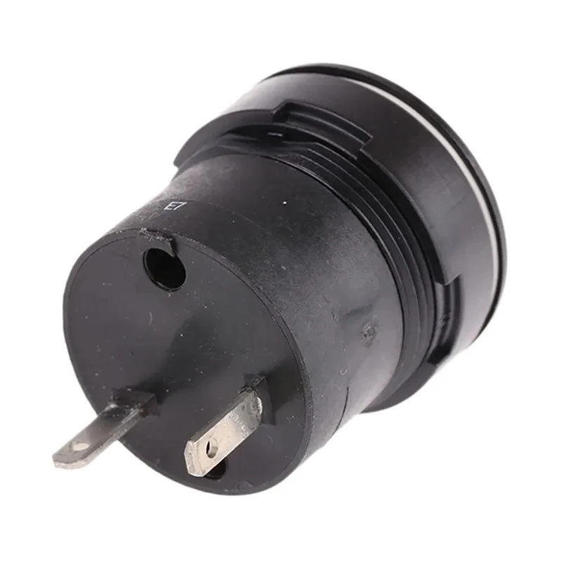EAO Push Button Switch, Black, Button Actuator, IP67, Panel Mount 84.0202.4R