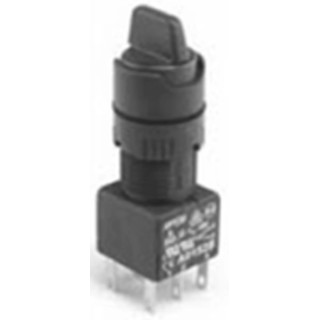 APEM Modular Switch Body Square Rotary Short Lever Operator, Rectangular Push Button, Latching, 250V AC, IP40/IP65 A019405
