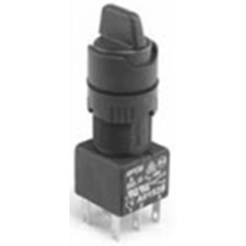 APEM Modular Switch Body Square Rotary Short Lever Operator, Rectangular Push Button, Latching, 250V AC, IP40/IP65 A019405