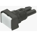 APEM Modular Switch Body Rectangular Momentary Flush IP65, Black, for A01 Series A0102Y
