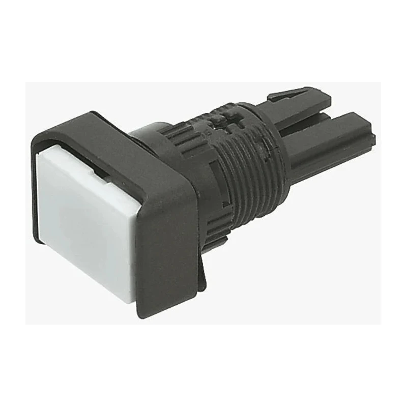 APEM Modular Switch Body Rectangular Momentary Flush IP65, Black, for A01 Series A0102Y