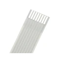 Molex 98267 Series Flat Ribbon Cable, 20 Ways, 76 mm, Type A to Type A, Polyester Jacket, White, 982670359