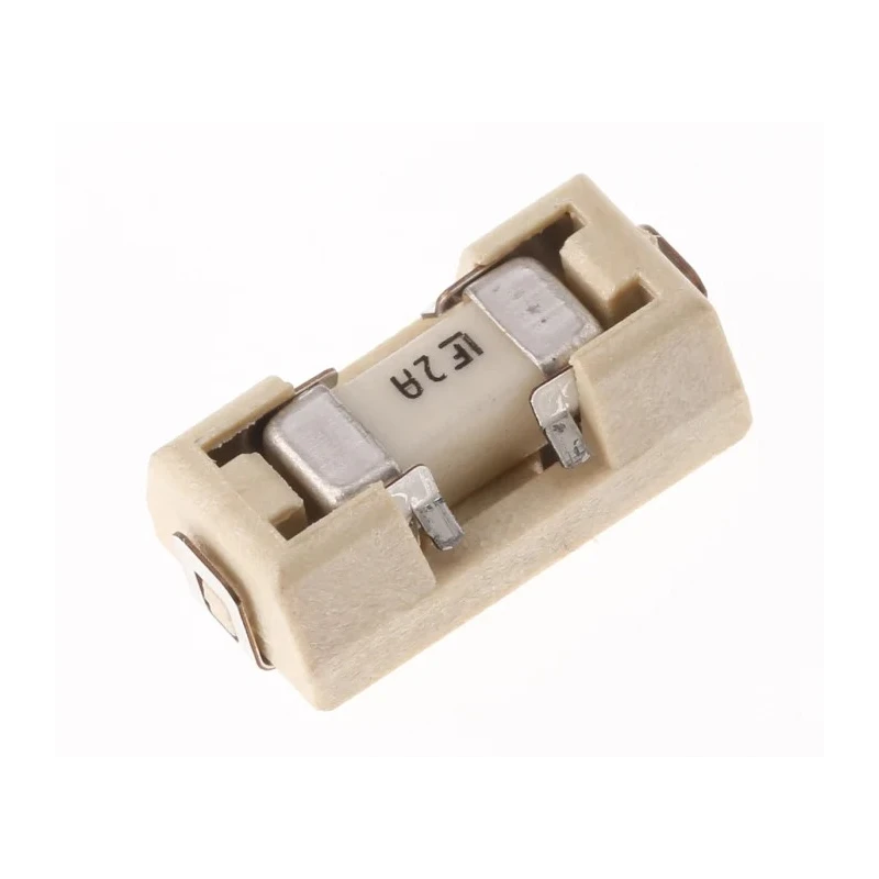 Littelfuse Non-Resettable Surface Mount Fuse 2A, 125VAC/125VDC, FF Time Delay, Thermoplastic Body, 0154002.DR