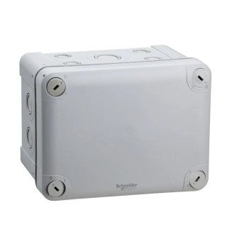 Schneider Electric Mureva Box Series Grey Polypropylene Junction Box, IP55, 165x85x120 mm ENN05087