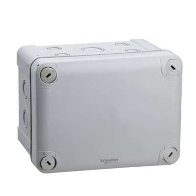 Schneider Electric Mureva Box Series Grey Polypropylene Junction Box, IP55, 165x85x120 mm ENN05087