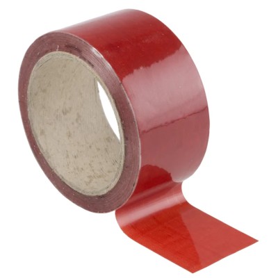 RS PRO Red Vinyl Pipe Marking Tape, 50mm Width x 33m Length, -40°C to 70°C, 866-349