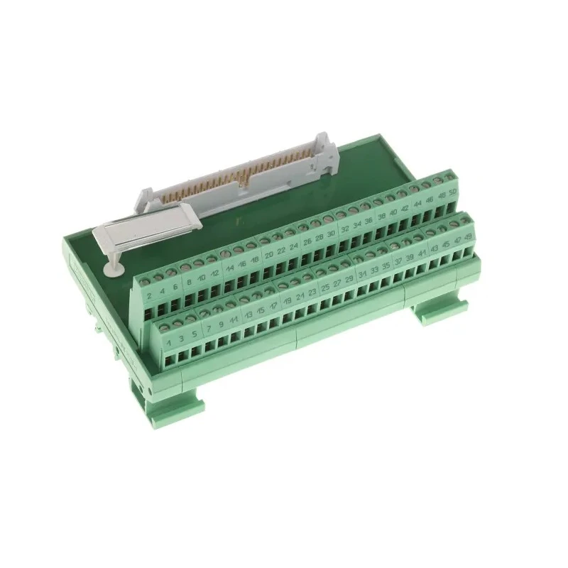 Phoenix Contact 50-Contact Male Interface Module, Flat Ribbon Cable Connector, DIN Rail, 1A 2281089