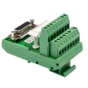 Phoenix Contact FLKM-D15 SUB/B Series 15-Contact Female Interface Module, D-Sub Connector, DIN Rail, 2.5A 2281199