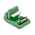Phoenix Contact FLKM-D15 SUB/B Series 15-Contact Female Interface Module, D-Sub Connector, DIN Rail, 2.5A 2281199