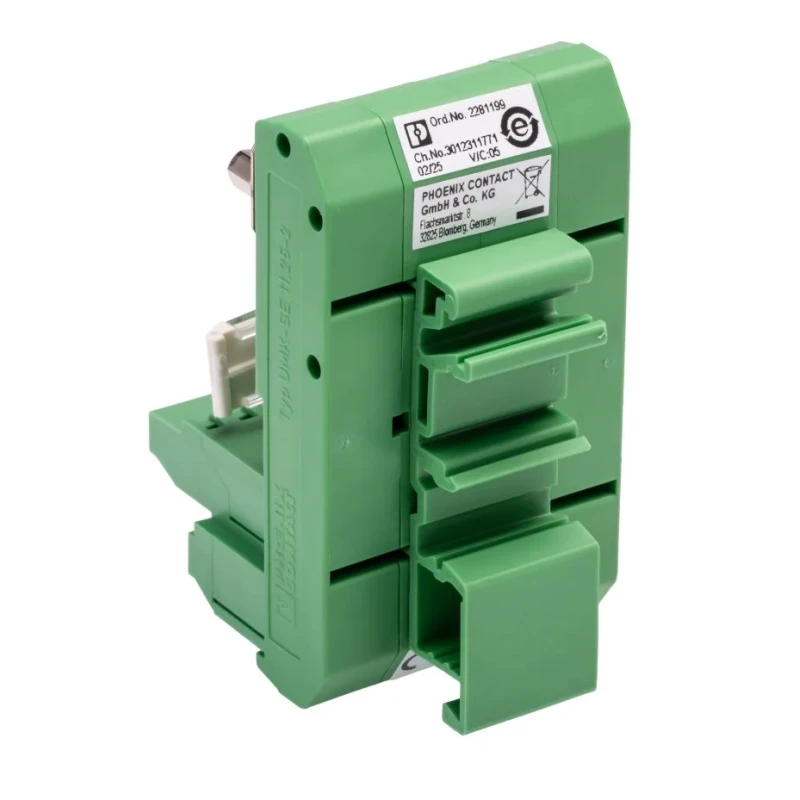 Phoenix Contact FLKM-D15 SUB/B Series 15-Contact Female Interface Module, D-Sub Connector, DIN Rail, 2.5A 2281199