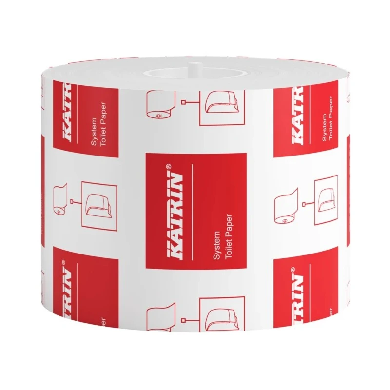 Katrin Toilet Rolls 36 Pack, 800 Sheets per Roll, 2-Ply, Recycled Fibre, White 103424