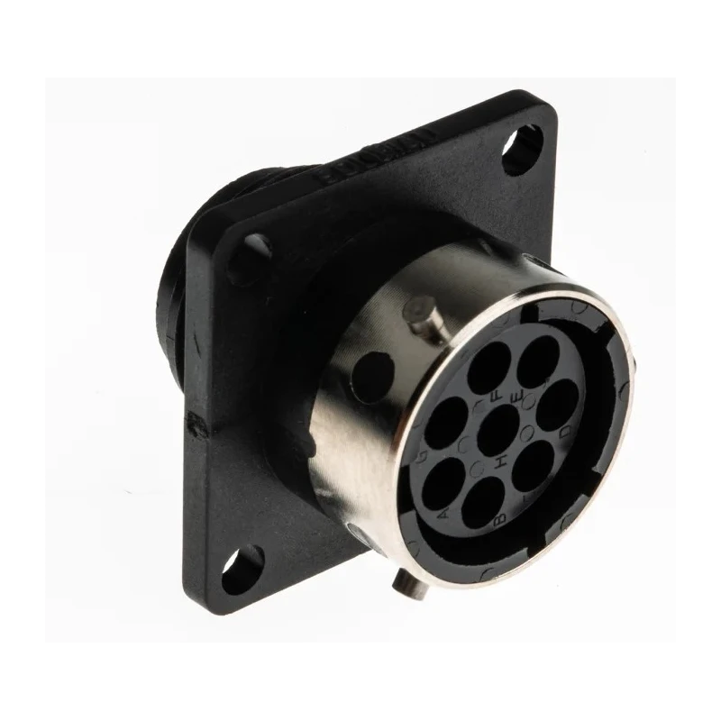 ITT Cannon Circular Connector 8 Contacts, Flange, Plug, Female, IP40 UTG0128S