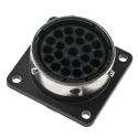Souriau Sunbank by Eaton Circular Connector, 23 Contacts, Flange, IP65, Female Plug, Thermoplastic Body UTG01823S