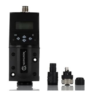 Norgren Proportional Control Valve, Pilot/Spring Actuation, Aluminium Body, 24V, 1/4 inch, 3 Ports, 10 bar, VP50 Series 