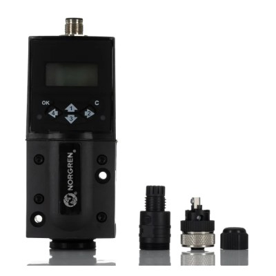 Norgren Proportional Control Valve, Pilot/Spring Actuation, Aluminium Body, 24V, 1/4 inch, 3 Ports, 10 bar, VP50 Series 