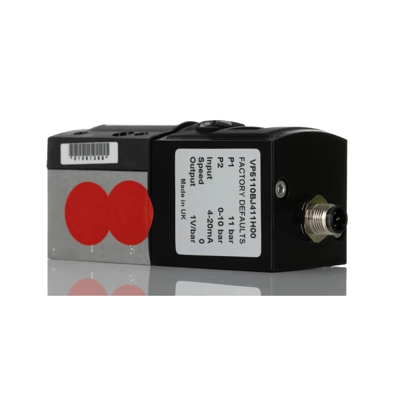 Norgren Proportional Control Valve, Pilot/Spring Actuation, Aluminium Body, 24V, 1/4 inch, 3 Ports, 10 bar, VP50 Series 