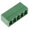 Phoenix Contact MC 1.5/5-G-3.81 Series Pluggable Terminal Block, 5-Contact, 3.81 mm Pitch, 1 Row, Male, 8A, 300V 1803303