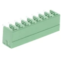 Phoenix Contact MC 1.5/ 8-G-3.81 Series Pluggable Terminal Block, 8-Contact, 3.81 mm Pitch, Right Angle, 1803332