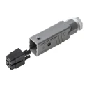 Hirschmann ST IP54 White Cable Mount 5P+PE Straight Industrial Power Connector 10A 250V 400V 