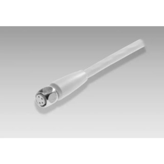 Baumer Female 4-Way M8 Sensor Actuator Cable, Thermoplastic Elastomer Jacket, White, 2m, ESG 32AY0200