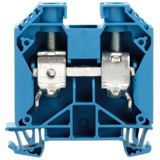 Weidmüller WDU Series Feed Through Terminal Block, Blue, 50mm², 1-Level, Screw Connection, ATEX IECEx Certified 1020580000