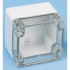 Fibox Polycarbonate Enclosure, Grey, Transparent Lid, IP67/IP66, IK07/IK08, 300x230x110 mm PCT 233011 ENCLOSURE