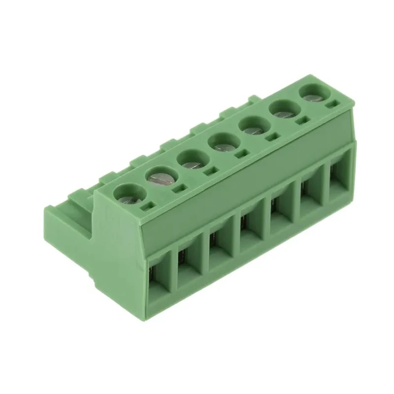 Phoenix Contact MSTB 2.5/7-ST-5.08 Series Pluggable Terminal Block, 7-Contact, 5.08 mm Pitch, 1 Row, Polyamide, 12A 1757064