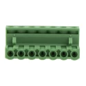 Phoenix Contact MSTB 2.5/7-ST-5.08 Series Pluggable Terminal Block, 7-Contact, 5.08 mm Pitch, 1 Row, Polyamide, 12A 1757064