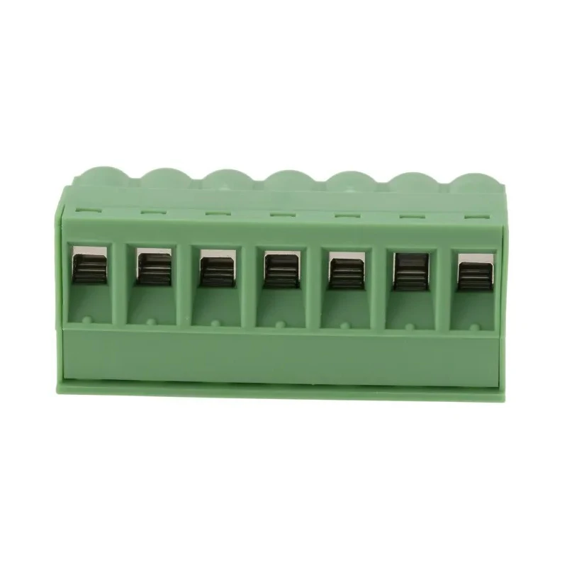 Phoenix Contact MSTB 2.5/7-ST-5.08 Series Pluggable Terminal Block, 7-Contact, 5.08 mm Pitch, 1 Row, Polyamide, 12A 1757064
