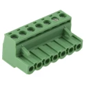Phoenix Contact MSTB 2.5/7-ST-5.08 Series Pluggable Terminal Block, 7-Contact, 5.08 mm Pitch, 1 Row, Polyamide, 12A 1757064