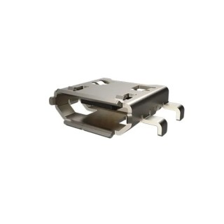 Amphenol Communications Solutions Right Angle USB Type B Surface Female Connector, 5-Port, USB 2.0, 1A, 100V 10103593-0001LF