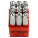 Facom Engraving Number Punch Set 8 mm, 8-Piece, Carbon Steel, Numbers 0–8 293A.8