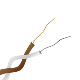 RS PRO Type T Thermocouple Cable Unscreened 10m PTFE Insulation 260°C Max 1 x 0.315mm 220-9501