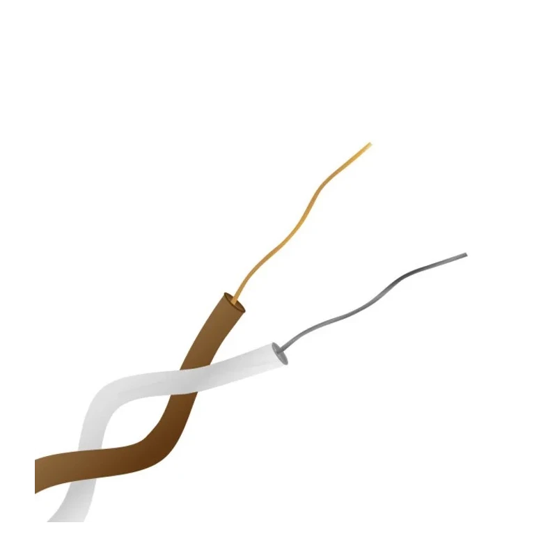 RS PRO Type T Thermocouple Cable Unscreened 10m PTFE Insulation 260°C Max 1 x 0.315mm 220-9501