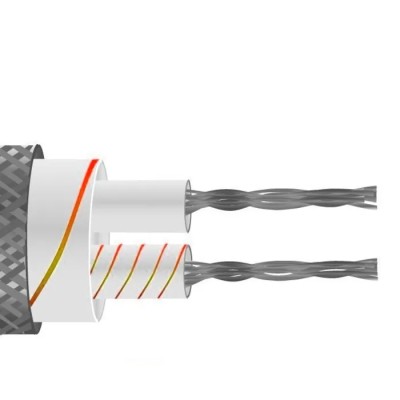 RS PRO XQ Series Type U Thermocouple Cable, Screened, 100 m, Fibreglass Insulation, 350°C Max, 7 x 0.2 mm Strands 220-9508