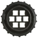 TE Connectivity CPC Series Circular Connector Plug, 7 Contacts, Cable Mount, Male, 32A, 600V, Glass Filled Nylon 206226-1
