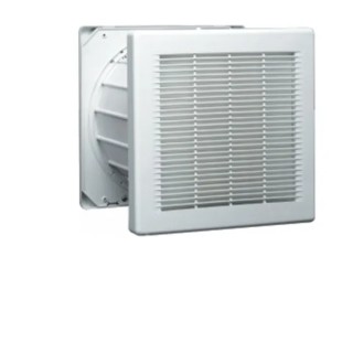 RS PRO Square Wall Mount Window Extractor Fan, 259 L/s, 50 dB, 90W, Duct Size 230 mm, IP44, ABS Housing 221-3563