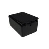 RS PRO Easy Assembly Electronics Enclosure, ABS, PCB Mounting, Internal 82x52x36mm, Black, IP40, IK06, UL94-V0 221-3549