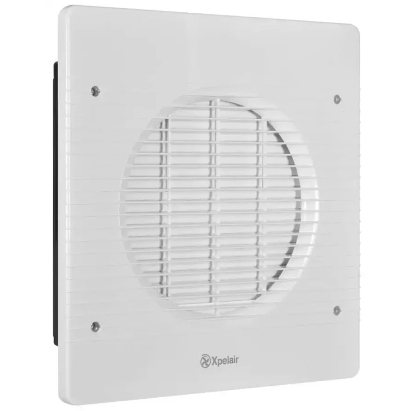Xpelair WX9 Rectangular Wall Mount Extractor Fan 843 m³/h, 50 dBA, 225 mm Duct, 45W, 230V 89996AW