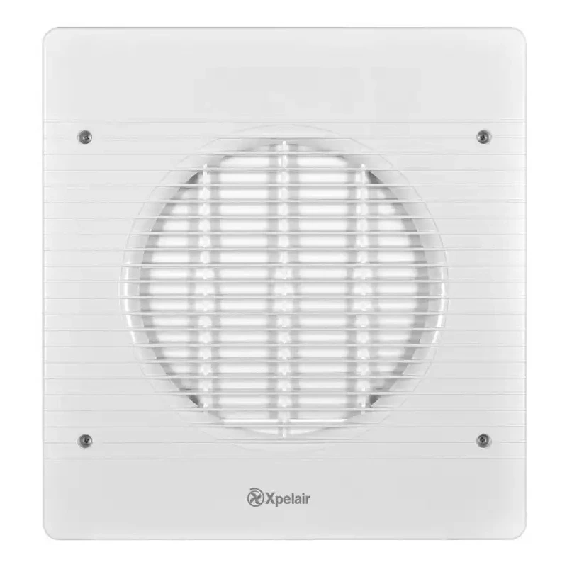 Xpelair WX9 Rectangular Wall Mount Extractor Fan 843 m³/h, 50 dBA, 225 mm Duct, 45W, 230V 89996AW