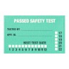 Fluke White Paper Safety Label PASS Label for Appliances, Self-Adhesive, 500 Pcs Pack, PASS 500