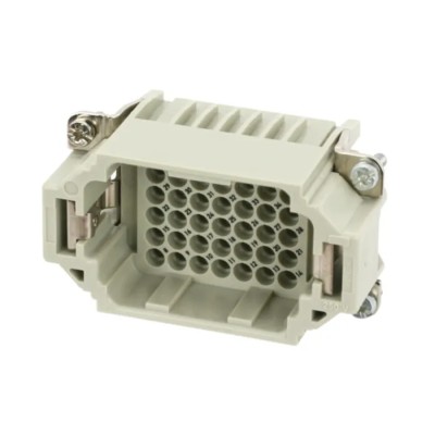Amphenol Industrial Heavy Duty Power Connector Insert, 10A, 250V, Heavy Mate C146 Series, Male, 24 Contacts C146 10A042 000 9