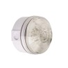 Moflash White LED Beacon, Steady/Flashing Surface Mount, LED195-02WH-05, 280V AC/DC, LED Bulb, IP65