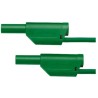 Schutzinger Test Lead, 32A, 1kV, Green, 500 mm, Male 4 mm Connector RS VSFK 8701 / 2.5 / 50 / GN