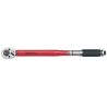 Teng Tools Click Torque Wrench 90 - 450 Nm, 3/4 Inch Square Drive, 850mm Alloy Steel, Adjustable, Satin Chrome Finish 3492AG-E