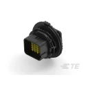 TE Connectivity Automotive Connector Female, Panel Mount, 20 Way, Black, Solder Termination, IP67/IP69K 1-2350891-1